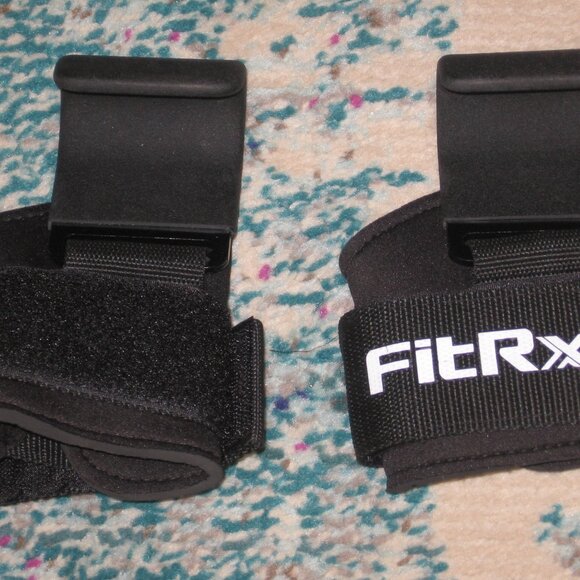 FitRx Grip Pro Weightlifting Hooks Straps New No Packaging - Picture 1 of 2
